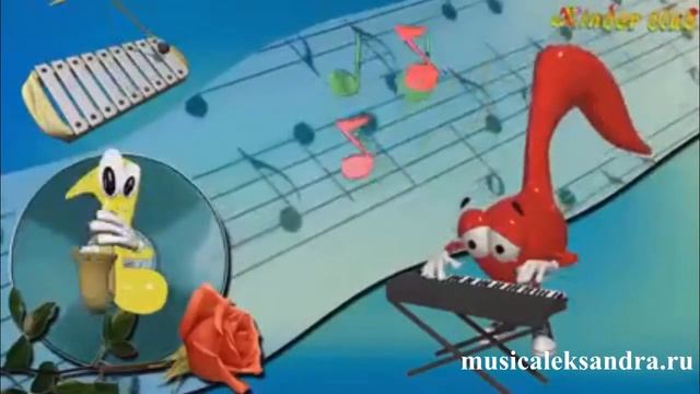 Песня "Веселые нотки"  Е  Цыганкова О  Рахманова