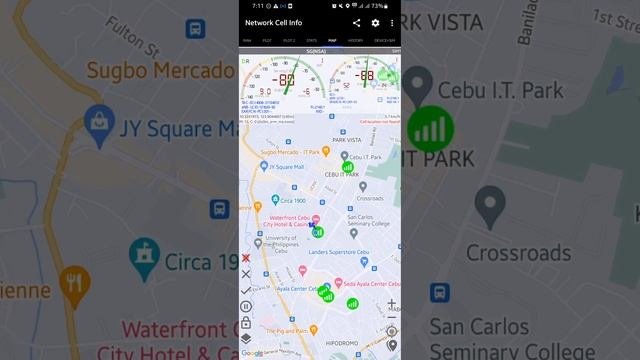 network cell info