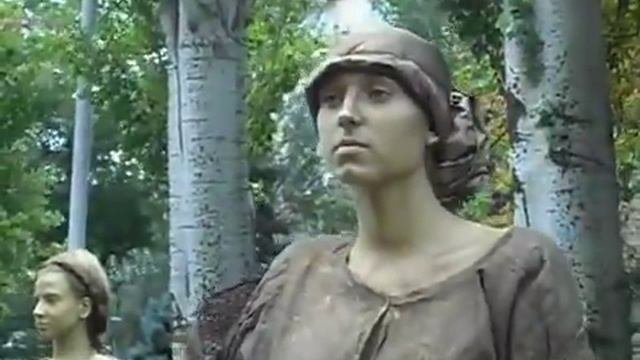 Живые скульптуры