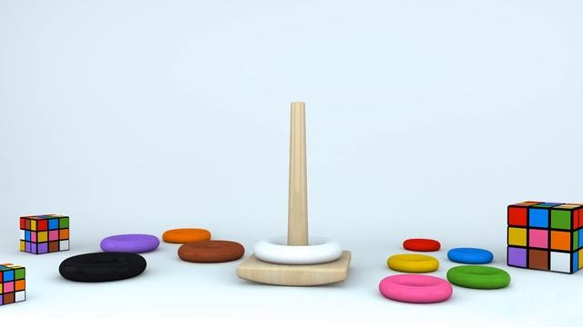 Изучаем цвета с помощью деревянных развивающих игрушек «Молотки с шариками» — коллекция видеороликов