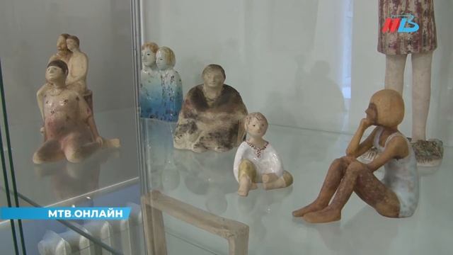 В волгоградском музее Машкова открыли выставку «ангельской» керамики