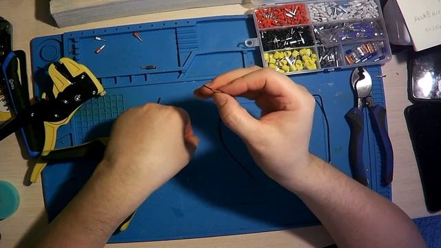 Греющий карбоновый кабель способ соединения часть 2