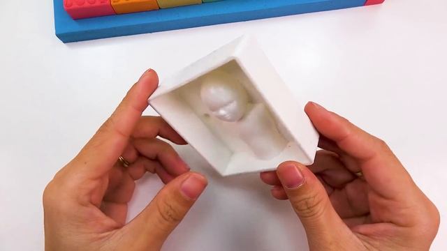 Два человека на кровати Lego - кинетический песок - Cutting ASMR