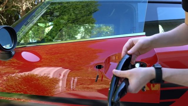 MINI Cooper swap out chrome door handle