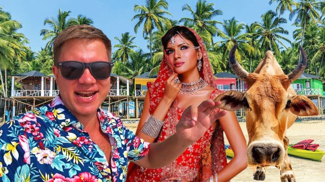 Индия ГОА - лучший пляж Палолем! Отдых на Южных пляжах Гоа как в Таиланде? Цены, ЕДА, отели