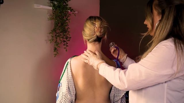 ASMR Posture Fixing, Spine Exam with Soft Spoken Analysis | Real Person Unintentional Style