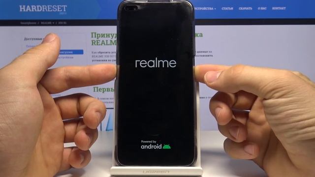 Как войти в режим восстановления на Realme X50  — Меню Recovery