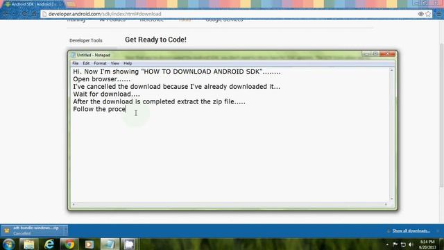 How to download Android SDK