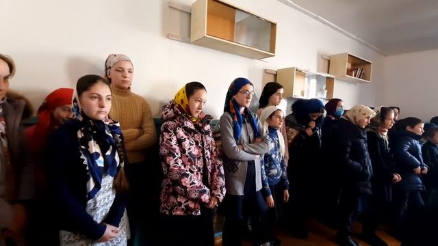 Баседа со школьниками села Урада