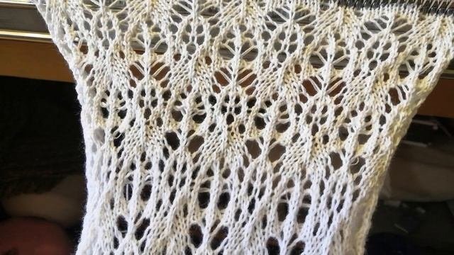 Кучинелевский нашумевший ажур  адаптация для перфокарт в автоматическом режиме.