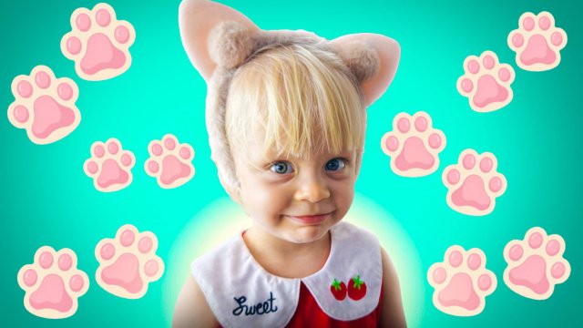 Детское видео. Песенка про котят на английском