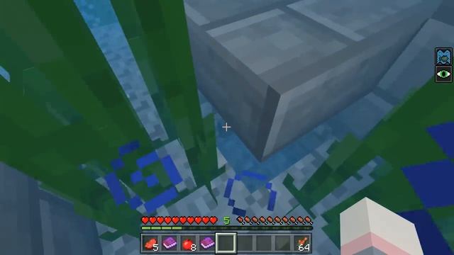 ЗАСТРЯЛА ПОДО ЛЬДОМ В МАЙНКРАФТ! ПОИСК КНОПКИ.