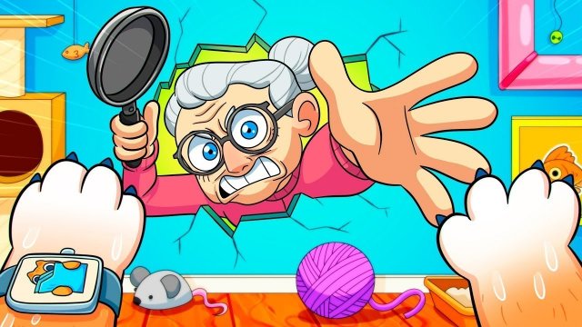 СИМУЛЯТОР КОТА - СТАРЧЕСКАЯ МЕСТЬ_ _ I Am Cat VR - Анимации на русском