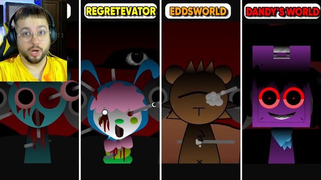 ВСЕ СПРУНКИ СТАЛИ ФИОЛЕТОВЫМИ АНИМАЦИИ Incredibox Sprunki