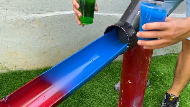 Marble Run против Coca Cola, Chupa Chups, Fanta, Mtn Dew, Sprite, Orbeez и Mentos - в унитазе в форм