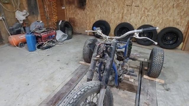 Квадроцикл из мотоцикла урал