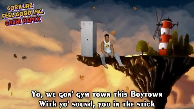 Gorillaz - Feel good Inc. (♂Gachi Remix♂)