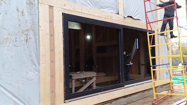 Консервация строительства каркасного дома