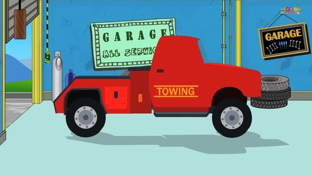 Tow Truck | Cartoon For Kids | Children's Songs By Kids TV Channel