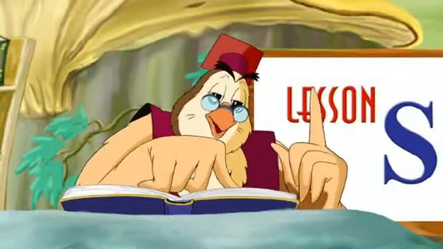 Уроки английского языка с тетушкой Совой . Учим букву S . Kid's alphabet