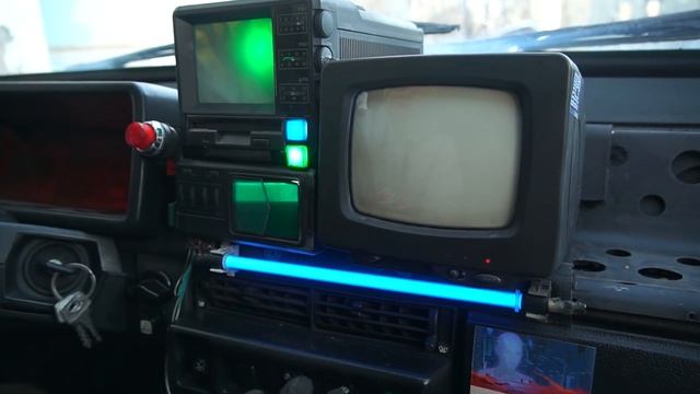 Автомобиль из киберпанк. Киберваз 2108.