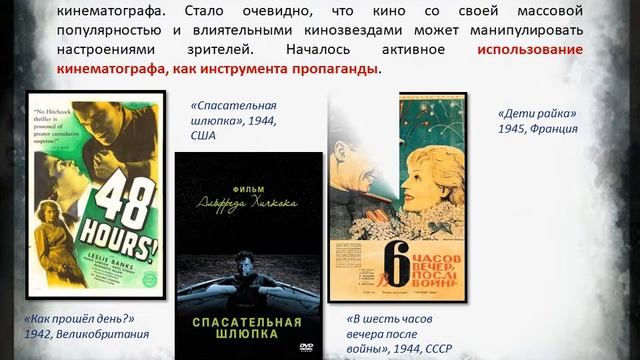 Видеоролик «История кинематографа»