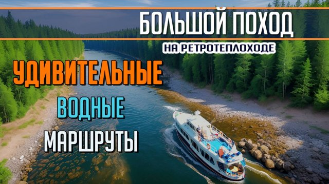 Самый НЕОБЫЧНЫЙ маршрут по КАНАЛАМ вокруг ЛАДОГИ и их ТАЙНЫ.Большой поход на т/х Политрук Бочаров #5