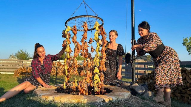 Праздник Вкуса! 100 Перепелок С Хрустящей Корочкой в Подземном Тандыре