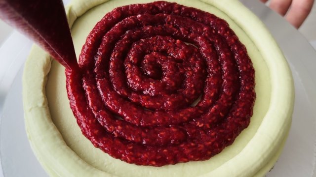 МАЛИНОВЫЙ конфитюр❤️⭐️ Ягодная НАЧИНКА для торта и пирожных🧁