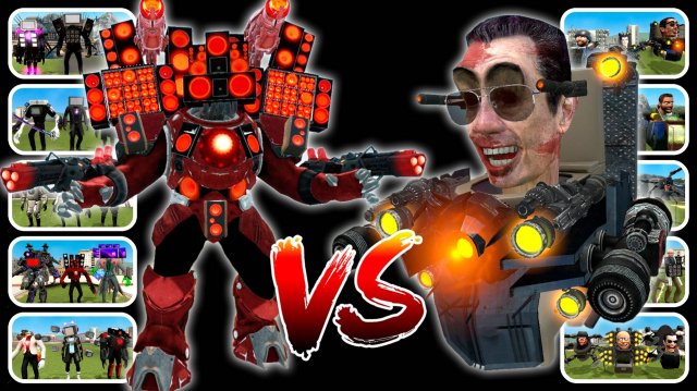 🔊🔊🔊НОВЫЕ ТИТАНЫ СПИКЕРМЕНЫ ПРОТИВ СКИБИДИ ТУАЛЕТОВ. ТУРНИР 3 НА 3 В ГАРРИС МОДЕ💪