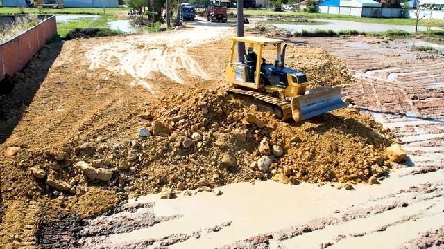 Строительство, открытие нового проекта по засыпке