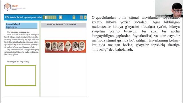 Kreativ fikrlash "Shashqol donasi va hikoyalar"