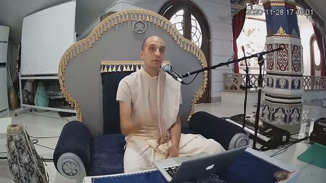 28.11 Катха о Господе Шиве с ЕМ Варшаной Прабху.