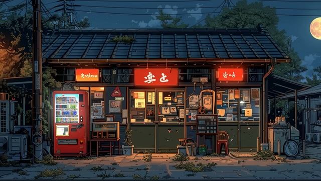 90's Lofi Tokyo City 🔥 🌃 LO-FI CHILL music
