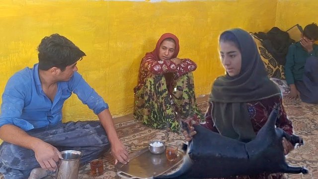 Samaneh's anger: reaction to Sajjad's
bitter truth. The real life of nomads in the mountains.