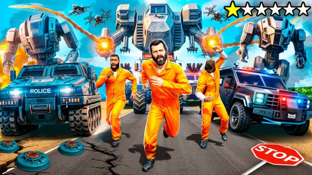 ПОЛУЧИЛ СЕКРЕТНУЮ ЗВЕЗДУ РОЗЫСКА В ГТА 5 МОДЫ! ЭКСПЕРИМЕНТ ОБЗОР МОДА GTA 5! ГТА ОНЛАЙН МОД