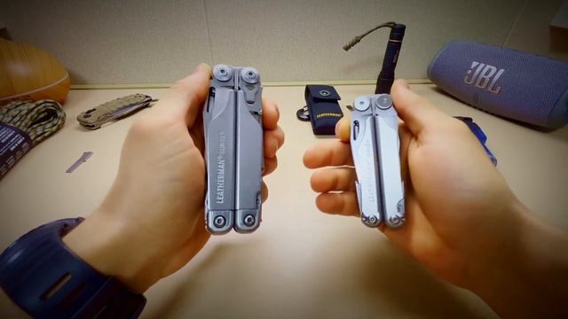 EDC МУЛЬТИТУЛ Leatherman Wave + в сравнении с Surge