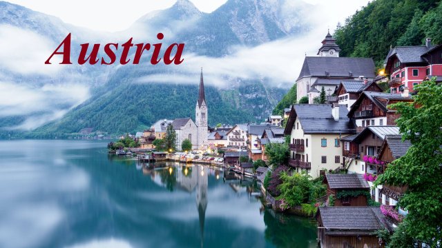 Австрия (Austria) 4K - Расслабляющее видео со спокойной музыкой