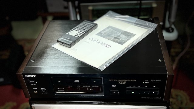 Сд проигрыватель Sony cdp-X7esd