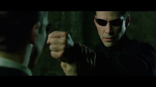 Нео против агентов. Матрица: Перезагрузка (2003) 1080 HD