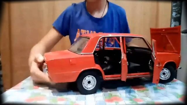 Модель жигули ВАЗ 2101 ( Игрушечная)