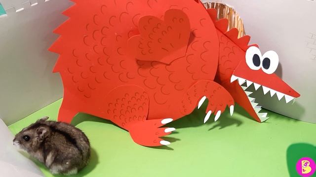 ХОМЯЧКИ в ЗАМКЕ С ДРАКОНОМ*** ВИЛЯ И ПЕТЯ СПАСАЮТ ВИКИ