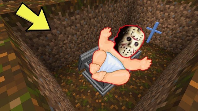 ЧТО СКРЫВАЕТ БАБКА ГРЕННИ В МОГИЛЕ ДЖЕЙСОН ВУРХИЗ В МАЙНКРАФТ   НУБИК В MINECRAFT ТРОЛЛИНГ ЛОВУШКА