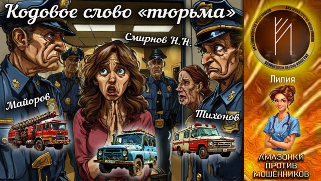 Амазонки против мошенников.  Автор Лилия