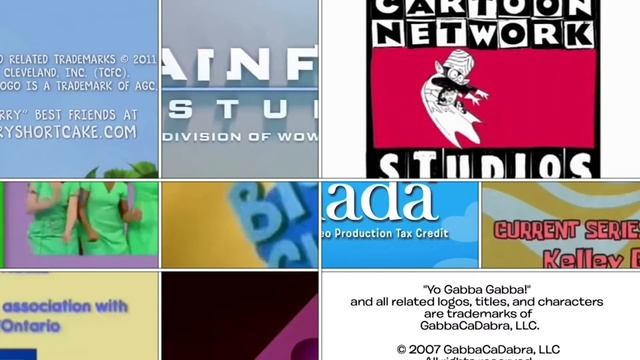 4 Square, Backyardigans, BDA, BCC, Blue’s Clues, M&R, MS, PP, SpongeBob, SS, YGG Credits Remix