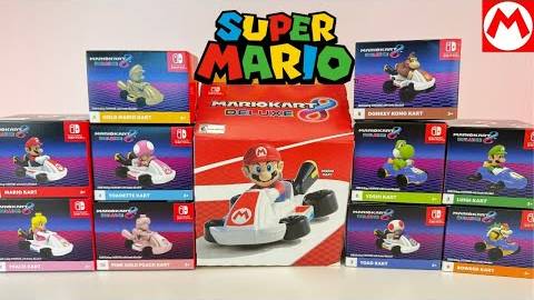 Mario. Марио. Распаковка игрушек