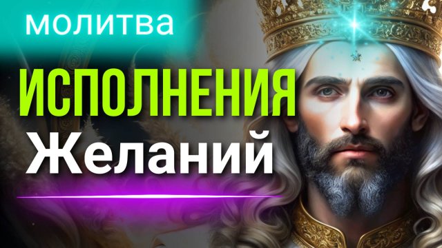 Молитва ИСПОЛНЕНИЯ Желаний