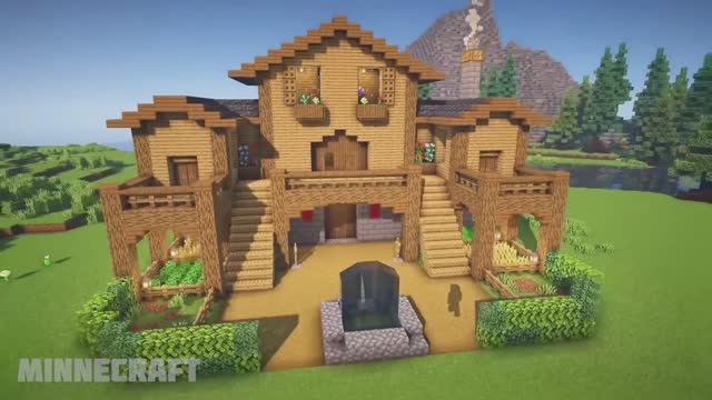 Майнкрафт Как Построить Дом. Minecraft крутые постройки. #Minecraft #Майнкрафт #Майн