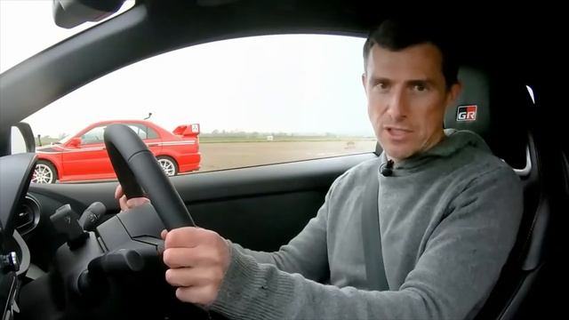 ево 6 против тойота ярис гр драг заезды с места и с ходу