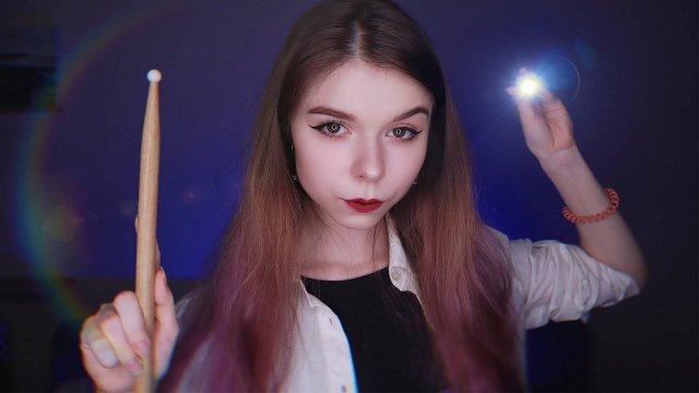 АСМР Следуй моим указаниям проверка твоих рефлексов